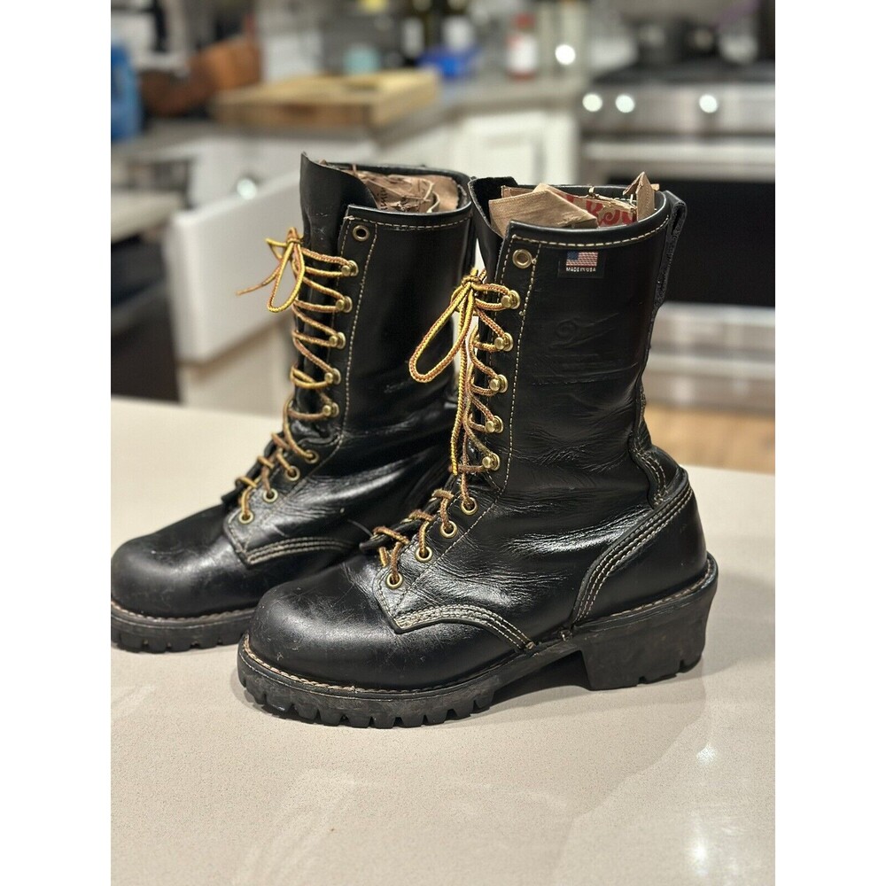 Danner Flashpoint 10" 18000 Fire Fighting Boots Women's Size 9 M - Black